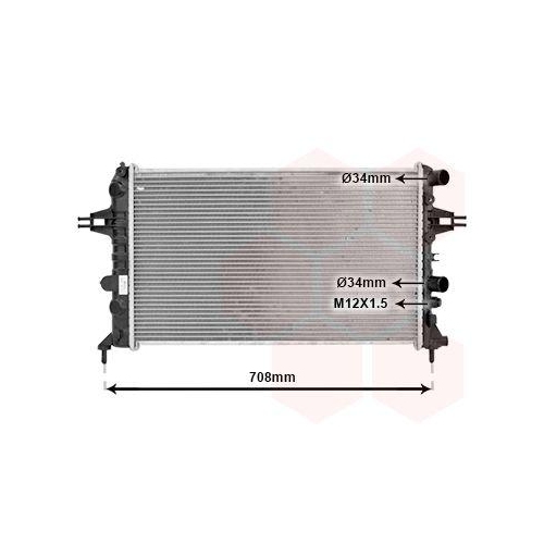 VAN WEZEL K&uuml;hler, Motork&uuml;hlung 37002444