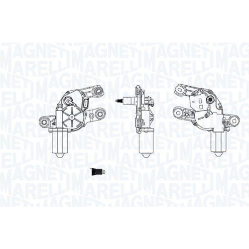 MAGNETI MARELLI Wischermotor 064075800010