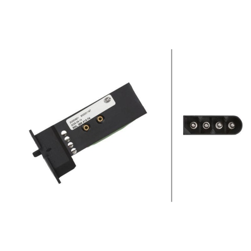 HELLA Widerstand, Innenraumgebl&auml;se 9ML 366 410-741