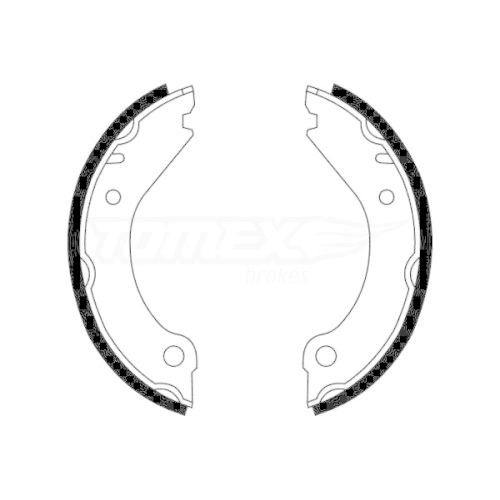 TOMEX Brakes Bremsbackensatz TX 22-08