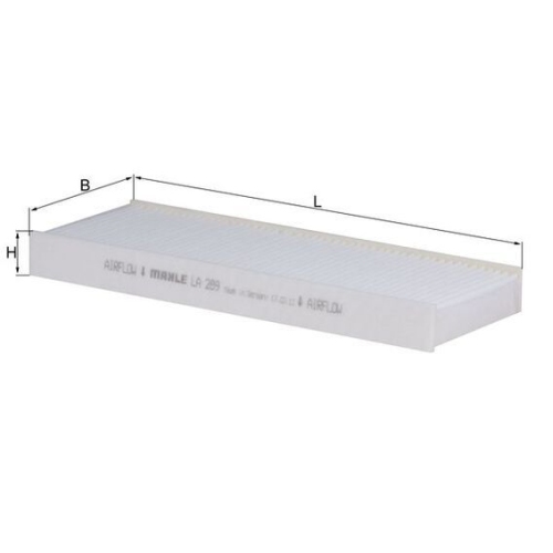 KNECHT Filter, Innenraumluft LA 289