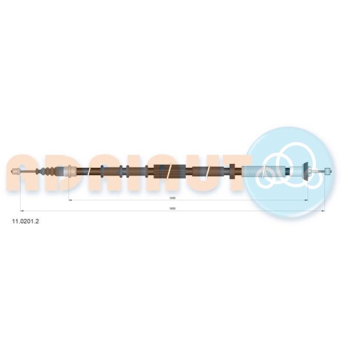 ADRIAUTO Seilzug, Feststellbremse 11.0201.2