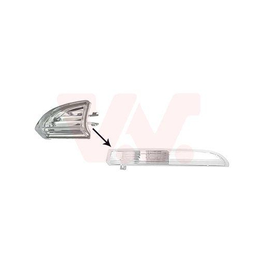 VAN WEZEL Reflektor, Blinkleuchte 5841973