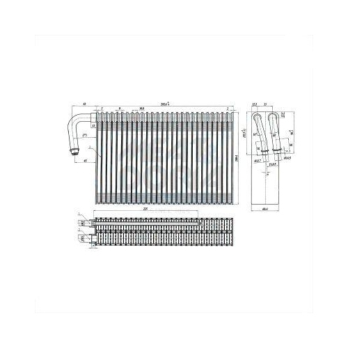 MEAT & DORIA Verdampfer, Klimaanlage 997065
