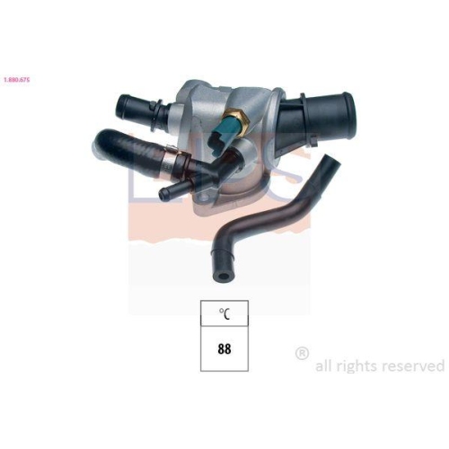 EPS Thermostat, K&uuml;hlmittel Made in Italy - OE Equivalent 1.880.675