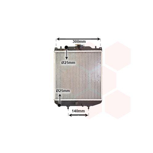 VAN WEZEL K&uuml;hler, Motork&uuml;hlung 52002028