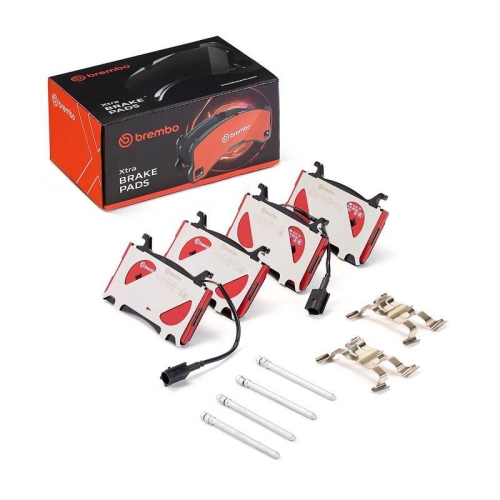 BREMBO Bremsbelagsatz, Scheibenbremse XTRA LINE P 23 187X