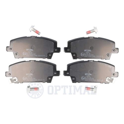OPTIMAL Bremsbelagsatz, Scheibenbremse BP-12386