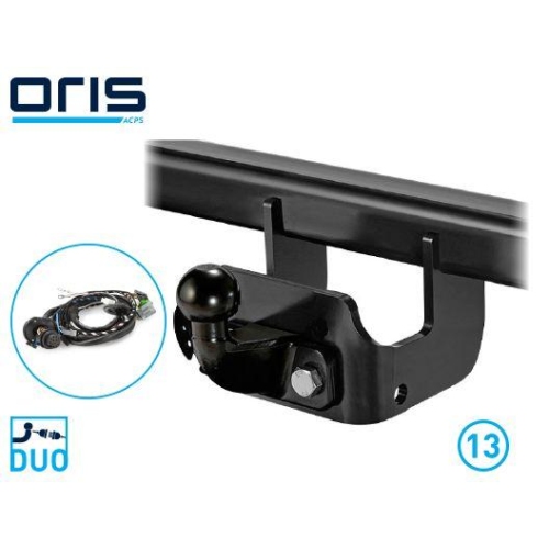 ACPS-ORIS Nachr&uuml;stsatz, Anh&auml;ngevorrichtung ORIS DUO Flansch