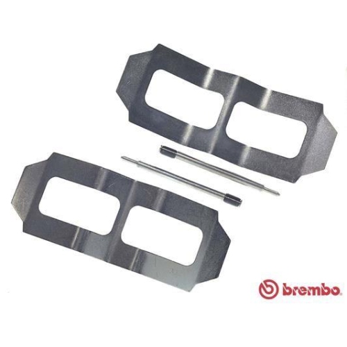 BREMBO Zubehörsatz, Scheibenbremsbelag PRIME LINE A 02 271