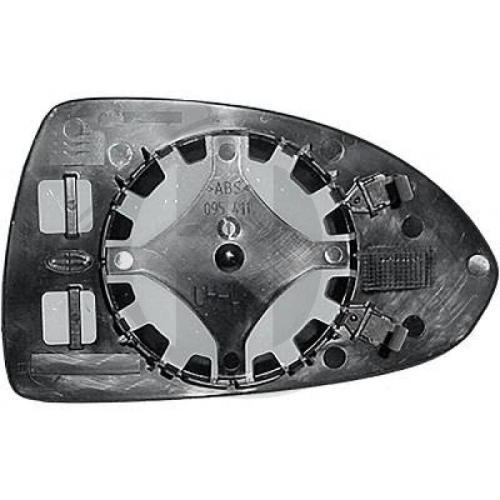 DIEDERICHS Spiegelglas, Au&szlig;enspiegel 1814226