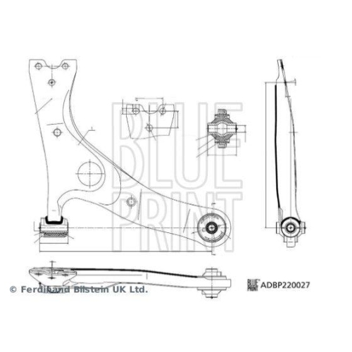 BLUE PRINT Lenker, Radaufh&auml;ngung ADBP860200