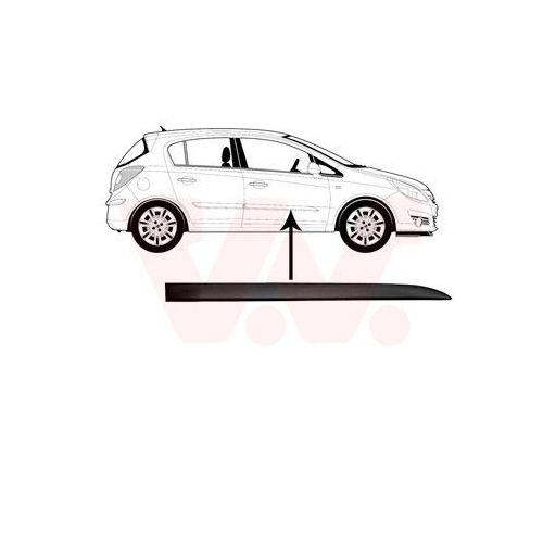 VAN WEZEL Zier-/Schutzleiste, T&uuml;r 3750424