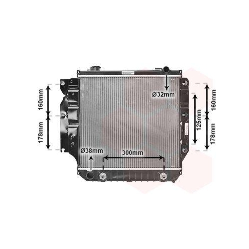 VAN WEZEL K&uuml;hler, Motork&uuml;hlung 21002022