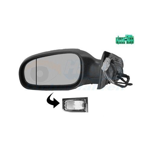 VAN WEZEL Au&szlig;enspiegel * HAGUS * 5960807