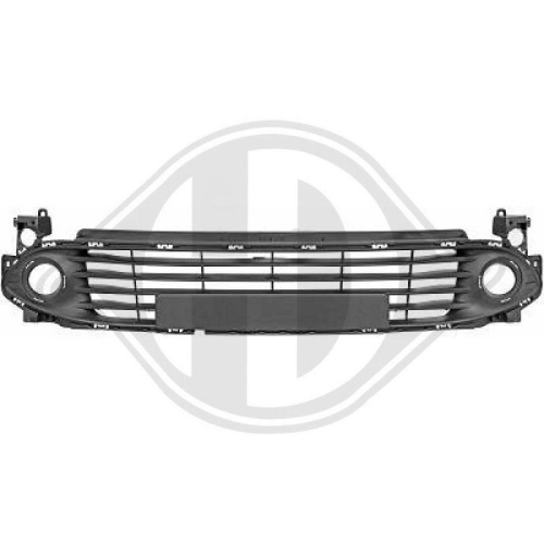 DIEDERICHS L&uuml;ftungsgitter, Sto&szlig;f&auml;nger HD Priority Parts 4416045