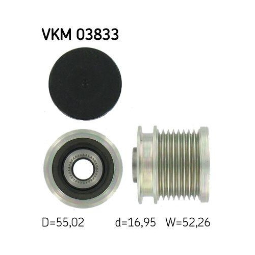 SKF Generatorfreilauf