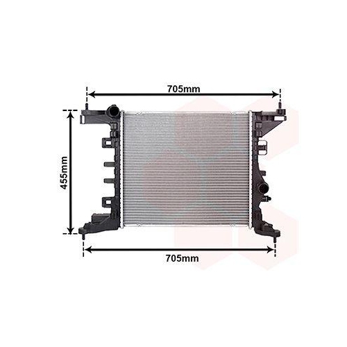 VAN WEZEL K&uuml;hler, Motork&uuml;hlung 37002568