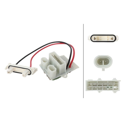HELLA Widerstand, Innenraumgebl&auml;se 9ML 366 410-781