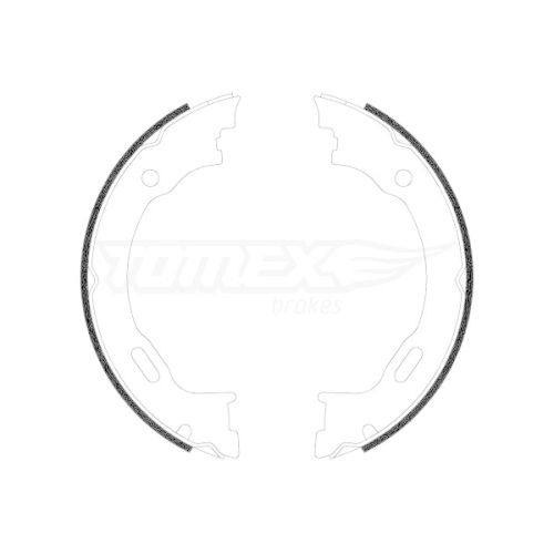 TOMEX Brakes Bremsbackensatz TX 22-27