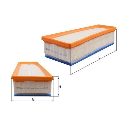 MAHLE Luftfilter LX 4942