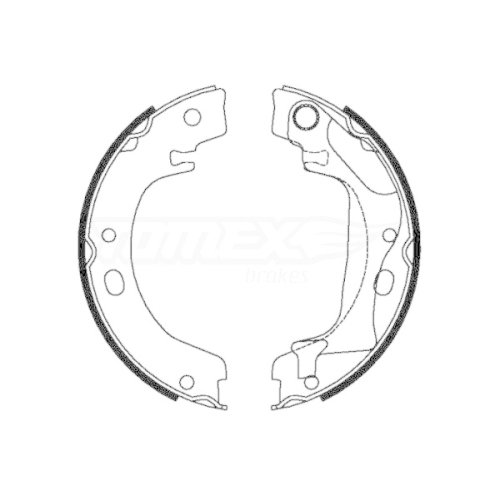 TOMEX Brakes Bremsbackensatz TX 22-28