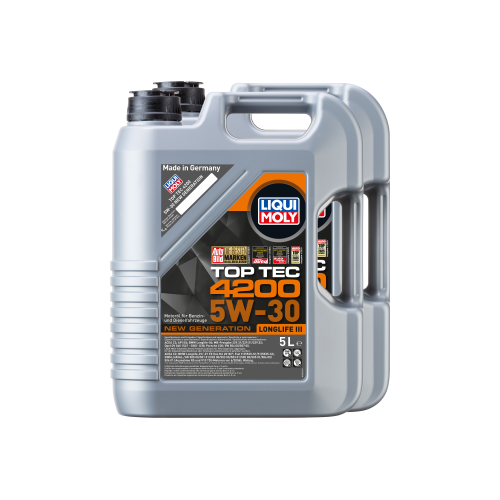 LIQUI MOLY Top Tec 4200 Motor&ouml;l 5W-30 New Generation 10-Liter 504.00 507.00 3707