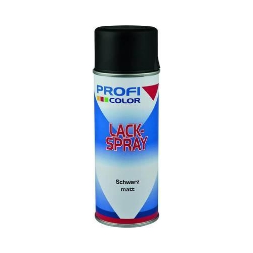 Profi Color Spraydose schwarz matt Autolack 400 ml
