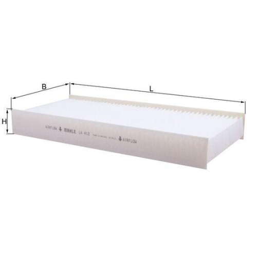 KNECHT Filter, Innenraumluft LA 412