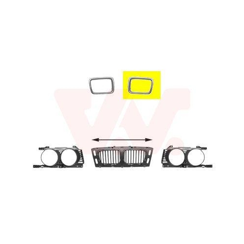 VAN WEZEL K&uuml;hlergitter 0635515