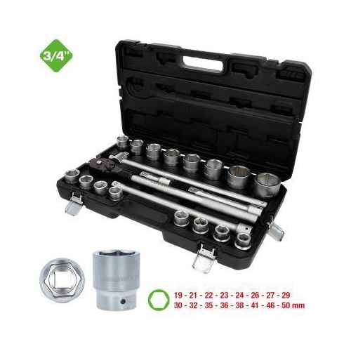 KS TOOLS Steckschl&uuml;sselsatz 512.3421