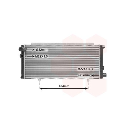 VAN WEZEL K&uuml;hler, Motork&uuml;hlung 40002085