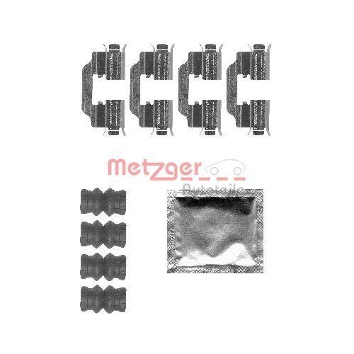 METZGER AUTOTEILE Zubeh&ouml;rsatz, Scheibenbremsbelag GREENPARTS 109-1832