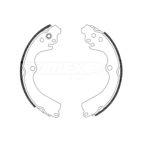 TOMEX Brakes Bremsbackensatz TX 22-32