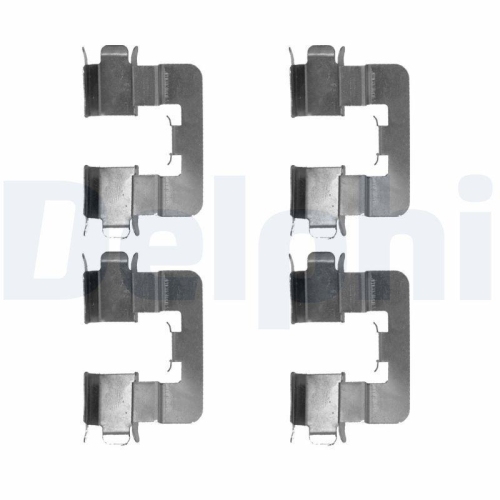 DELPHI Zubehörsatz, Scheibenbremsbelag LX0539