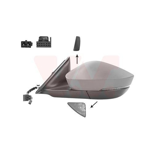 VAN WEZEL Au&szlig;enspiegel * HAGUS * 7647827