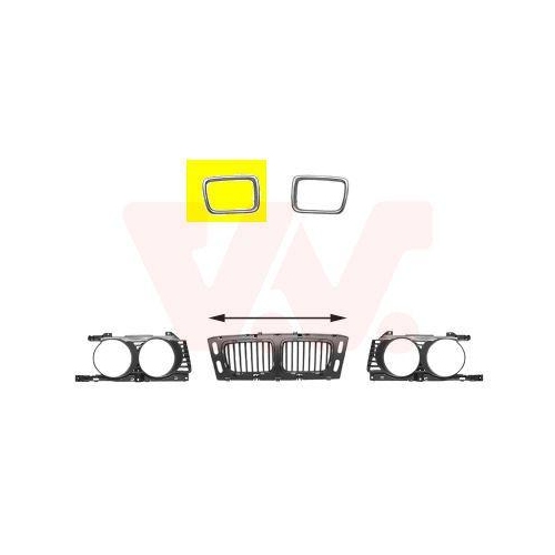 VAN WEZEL K&uuml;hlergitter 0635516