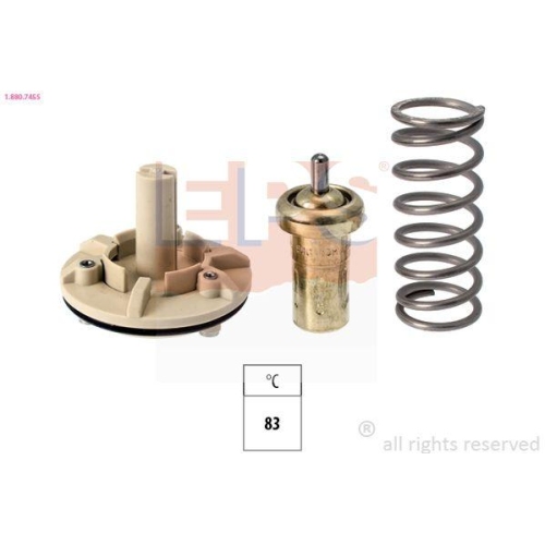 EPS Thermostat, K&uuml;hlmittel Made in Italy - OE Equivalent 1.880.745S