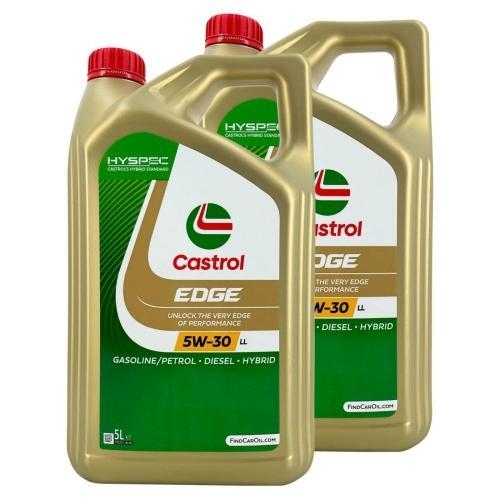 Castrol EDGE Titanium FST 5W-30 LL Motor&ouml;l VW 504 00/507 00 Porsche C30 10 Liter
