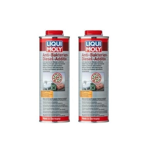 2x Liqui Moly Anti-Bakterien Diesel Additiv 1 Liter Dose - 21317 - 2 Liter