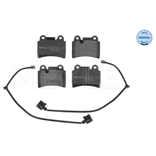 MEYLE Bremsbelagsatz, Scheibenbremse MEYLE-ORIGINAL: True to OE. 025 240 9717