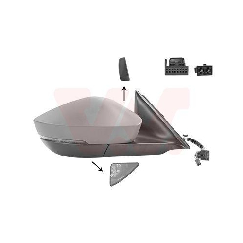 VAN WEZEL Au&szlig;enspiegel * HAGUS * 7647828