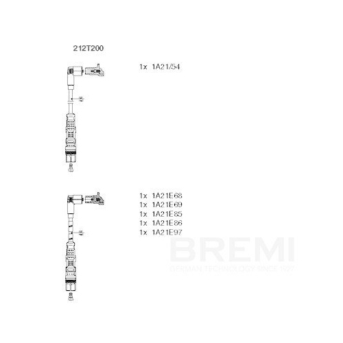 BREMI Z&uuml;ndleitungssatz 212T200