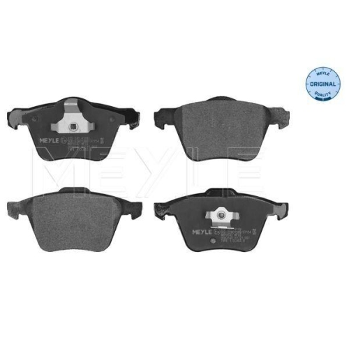 MEYLE Bremsbelagsatz, Scheibenbremse MEYLE-ORIGINAL: True to OE. 025 241 4119