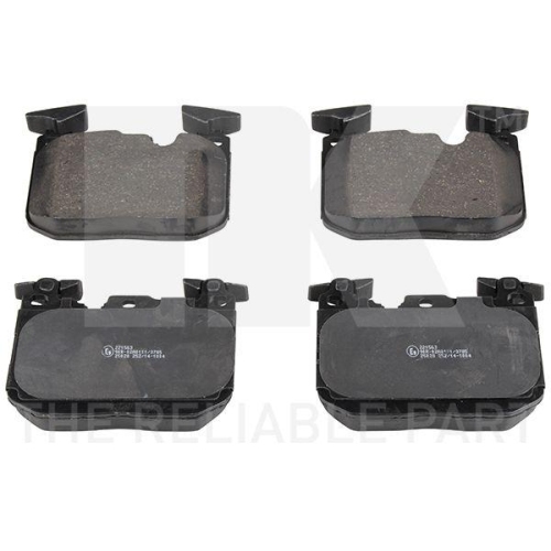 NK Bremsbelagsatz, Scheibenbremse 221563