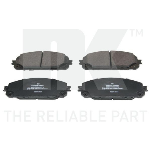 NK Bremsbelagsatz, Scheibenbremse 229343