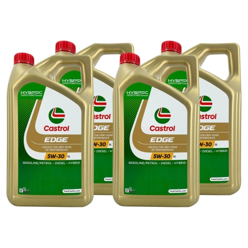 Castrol EDGE Titanium FST 5W-30 LL Motor&ouml;l VW 504 00/507 00 Porsche C30 20 Liter
