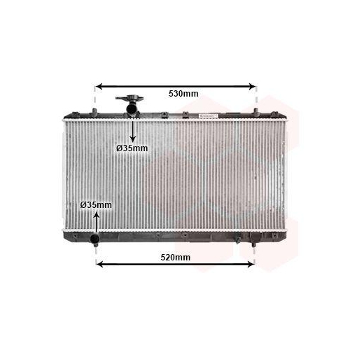 VAN WEZEL K&uuml;hler, Motork&uuml;hlung 52002062