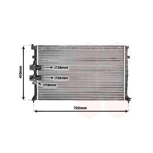 VAN WEZEL K&uuml;hler, Motork&uuml;hlung 40002177