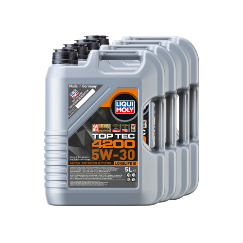 LIQUI MOLY Top Tec 4200 Motor&ouml;l 5W-30 New Generation 20-Liter 504.00 507.00 3707